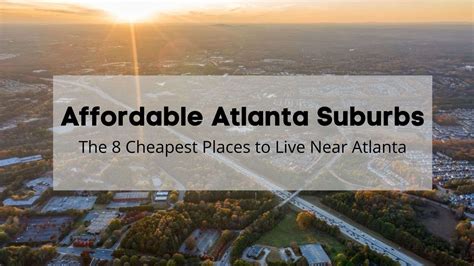 cheap areas around atlanta